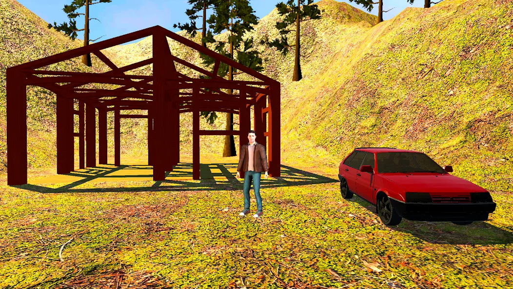 VAZ Driving Simulator: LADA [MOD: безлимитные деньги и все машины открыты] на Андроид — скриншот 3