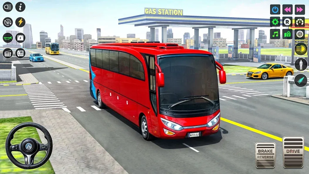 Bus Simulator: City Bus Games [MOD: безлимитные деньги и топливo] последняя версия — скриншот 2