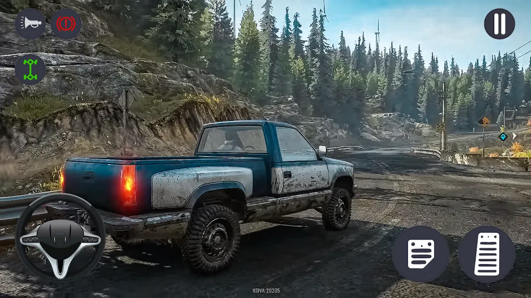 Взломанная 4x4 Jeep Offroad Car Driving [MOD: безлимитные деньги и топливо] на Андроид — скриншот 1