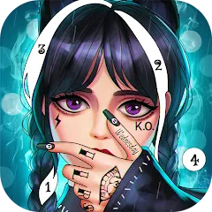 Взломанная Coloring Games-Color By Number [MOD: все раскраски и цвета открыты] на Андроид