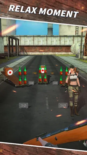 Скачать Sniper Shooting : 3D Gun Game [MOD: безлимитные деньги и оружие] на телефон — скриншот 5