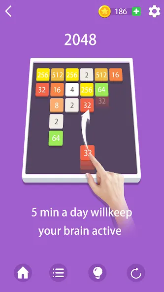 Взломанная Brain Plus - Keep brain active [MOD: много подсказок и жизней] на Андроид — скриншот 4