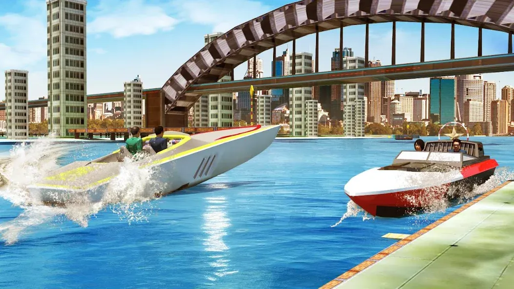 Boat Simulator Games [MOD: безлимитные деньги и топливо] — Скачать бесплатно (APK) — скриншот 1