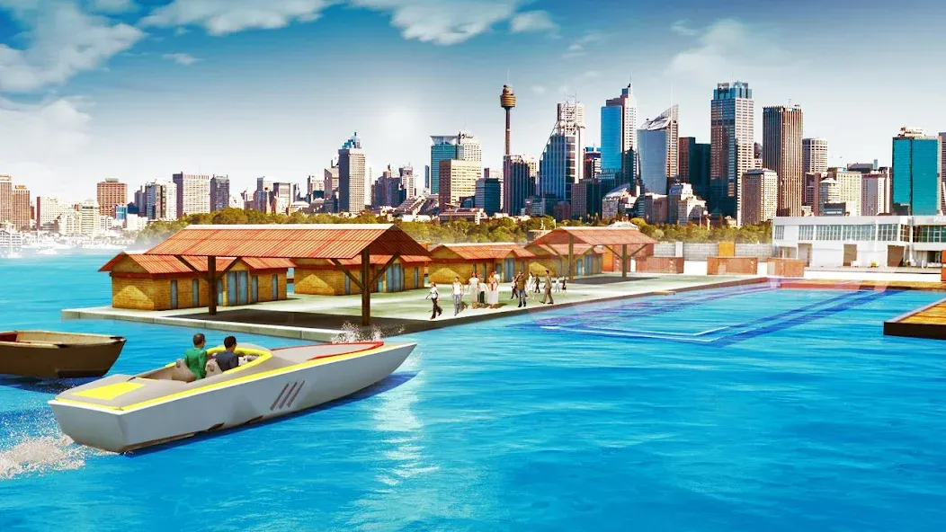 Boat Simulator Games [MOD: безлимитные деньги и топливо] — Скачать бесплатно (APK) — скриншот 3