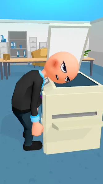 Crazy Office — Slap & Smash [MOD: без рекламы и всё открыто] на Андроид — скриншот 2