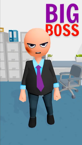 Crazy Office — Slap & Smash [MOD: без рекламы и всё открыто] на Андроид — скриншот 5