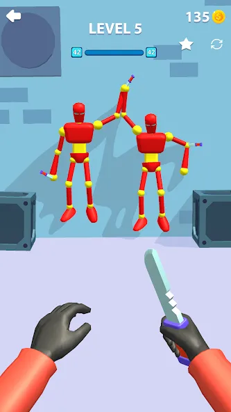 Скачать Gun Master 3D - Shoot 'Em Down [MOD: безлимитные деньги и оружие] на телефон — скриншот 2