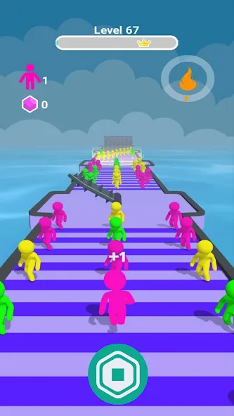 Robux Loto Run [MOD: много робуксов и бонусных уровней] — Скачать бесплатно (APK) — скриншот 4
