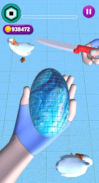 Скачать Robux Slice Soap [MOD: без рекламы и все ножи открыты] — скриншот 5