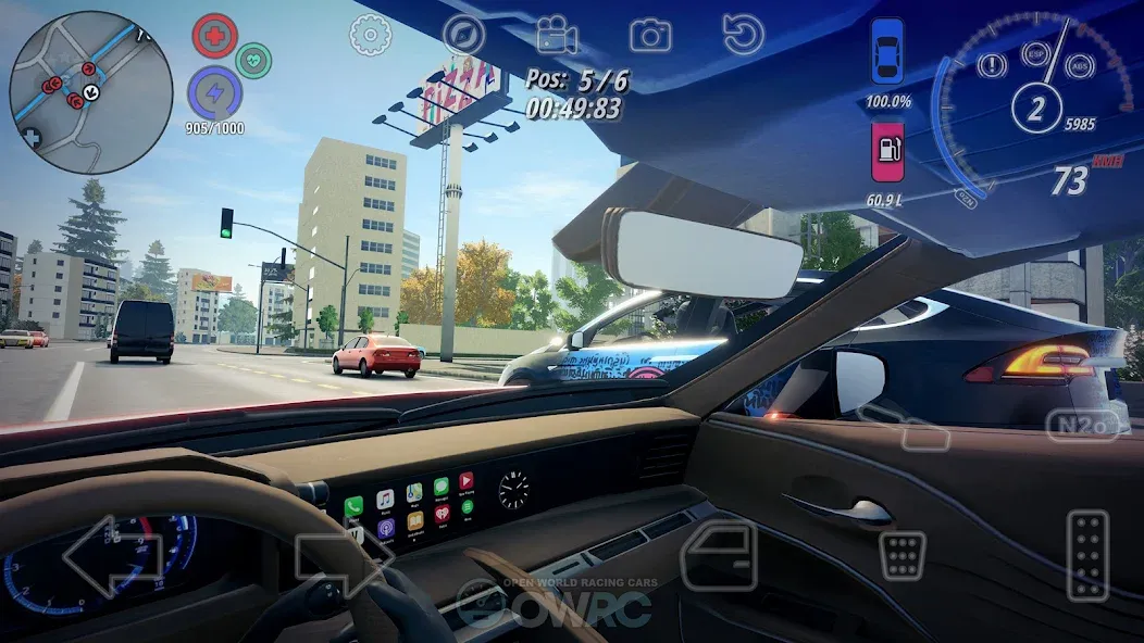 OWRC: Open World Racing Cars [MOD: безлимитные деньги и топливо] на Андроид — скриншот 3