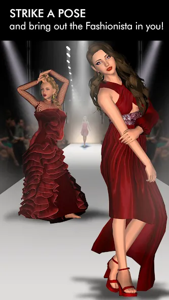 Fashion Empire - Dressup Sim [MOD: безлимитные деньги и все наряды] — Скачать бесплатно (APK) — скриншот 2