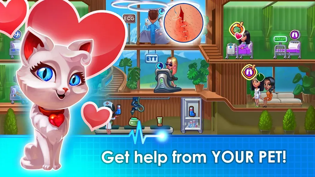 Doctor Dash ASMR Hospital [MOD: безлимитные деньги и все уровни] последняя версия — скриншот 2