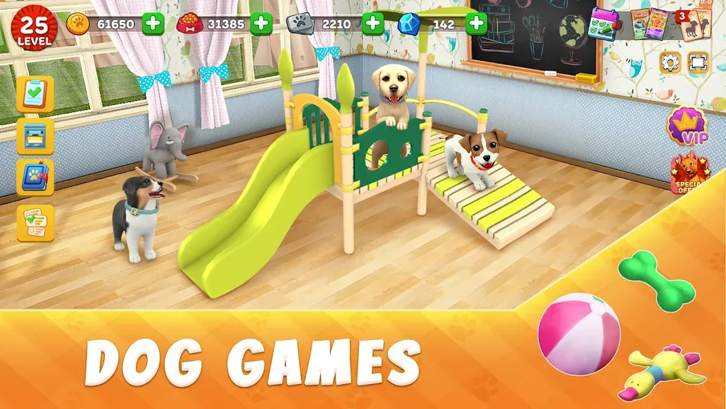 Dog Town: Puppy Pet Shop Games [MOD: безлимитные деньги и питомцы] на Андроид — скриншот 1