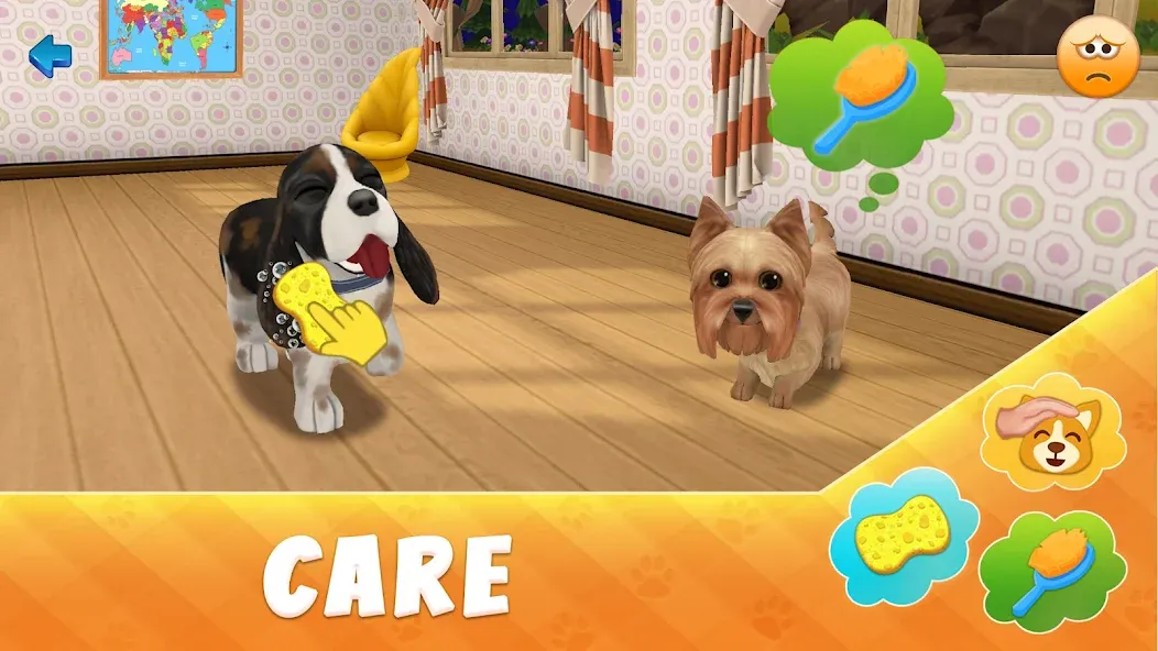 Dog Town: Puppy Pet Shop Games [MOD: безлимитные деньги и питомцы] на Андроид — скриншот 4