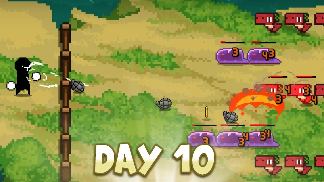 Скачать Days Bygone - Castle Defender [MOD: безлимитные ресурсы и усиленная защита замка] — скриншот 2