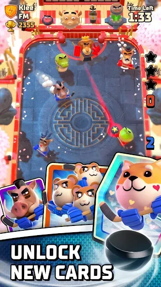 Скачать Rumble Hockey [MOD: безлимитные деньги и все карты открыты] на телефон — скриншот 2