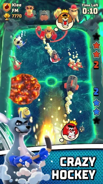 Скачать Rumble Hockey [MOD: безлимитные деньги и все карты открыты] на телефон — скриншот 4