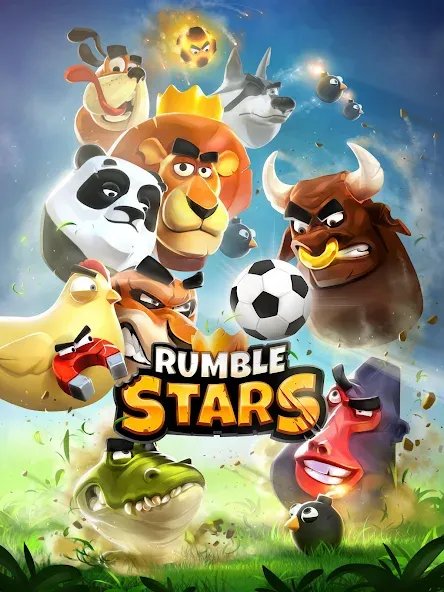 Скачать Rumble Stars Football [MOD: безлимитные монеты и усиленные игроки] — скриншот 5