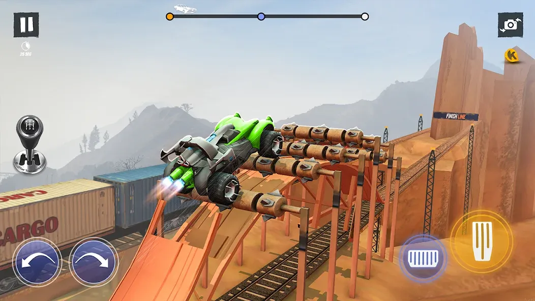 Car Stunt Games 3D Car Games [MOD: безлимитные деньги и открыты все машины] — Скачать бесплатно (APK) — скриншот 4