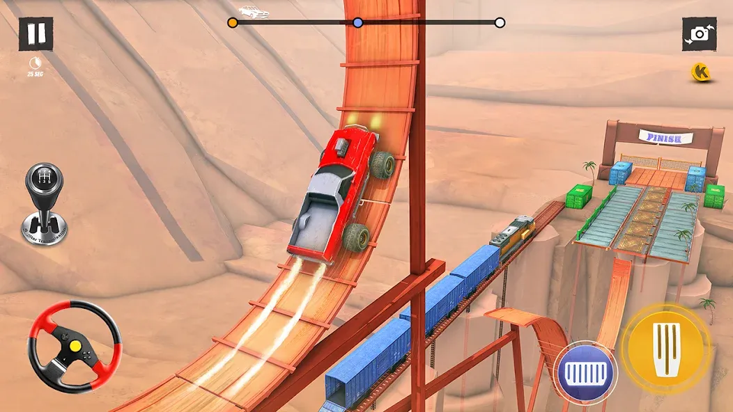 Car Stunt Games 3D Car Games [MOD: безлимитные деньги и открыты все машины] — Скачать бесплатно (APK) — скриншот 5