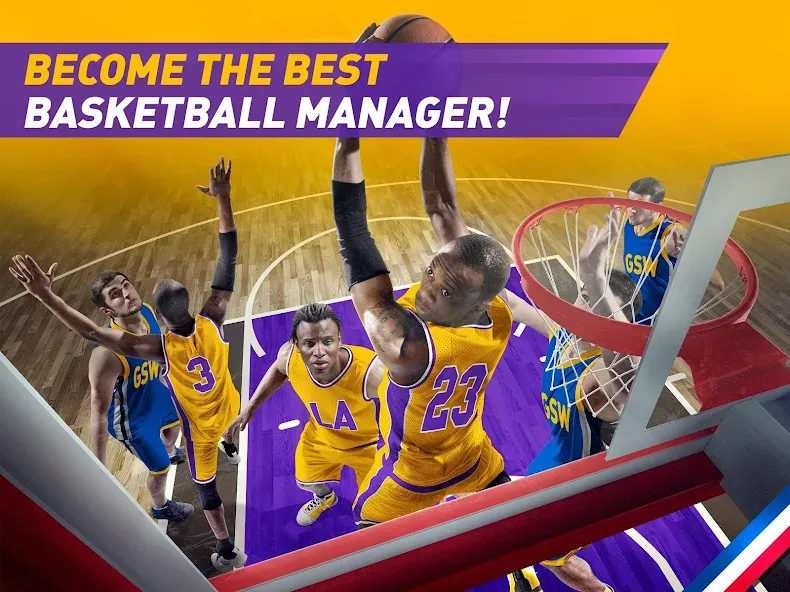 Взломанная Basketball Fantasy Manager NBA [MOD: безлимитные деньги и игроки] на Андроид — скриншот 2
