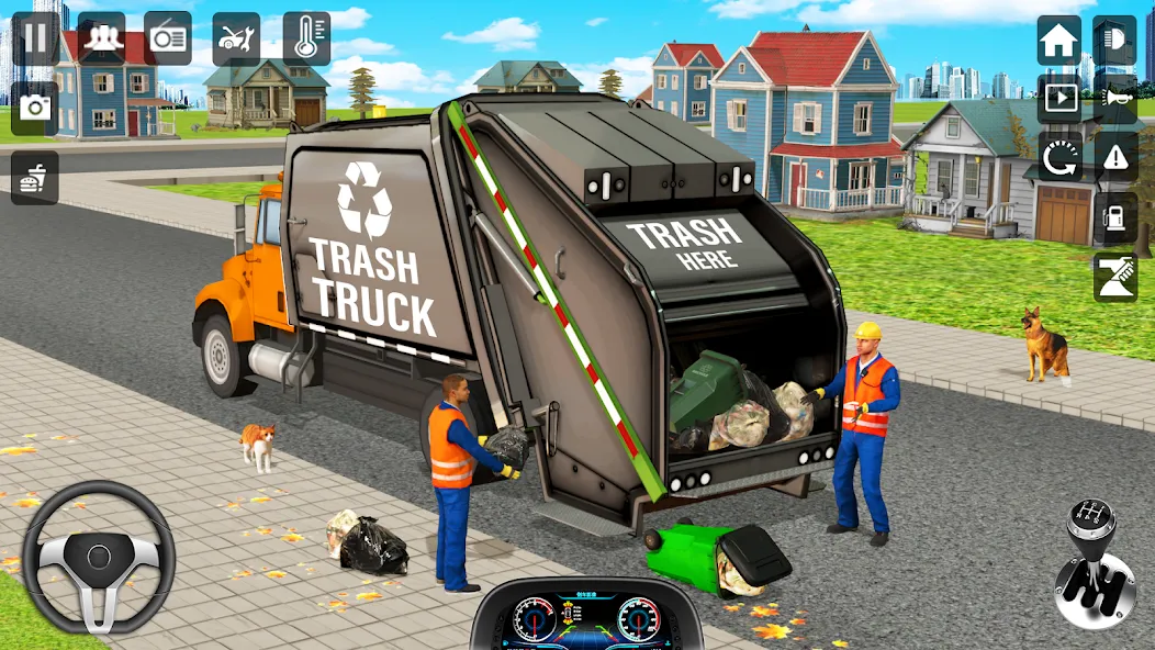 Trash Truck Games Simulator 3D [MOD: безлимитные деньги и всё открыто] последняя версия — скриншот 4