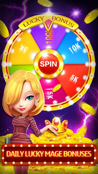Slots [MOD: безлимитные монеты и джекпоты] последняя версия — скриншот 1