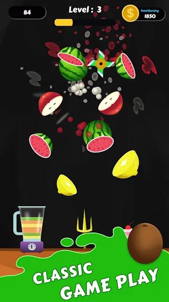 Fruit Cut Master - Crazy Slash [MOD: без рекламы и открыты все ножи] на Андроид — скриншот 5