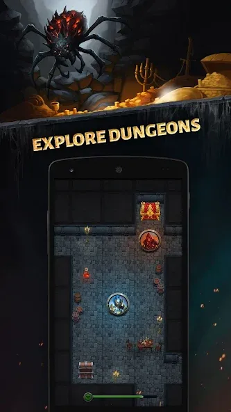 Скачать взлом Age of Revenge: Turn Based RPG [MOD: безлимитные деньги и ресурсы] — скриншот 3