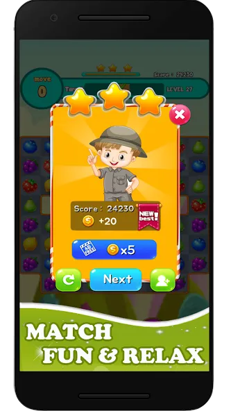 Fruits Mania 2024 [MOD: безлимитные монеты и жизни] последняя версия — скриншот 1