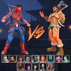 Скачать Ninja Clash: Karate Fighters [MOD: безлимитные деньги и энергия] на телефон