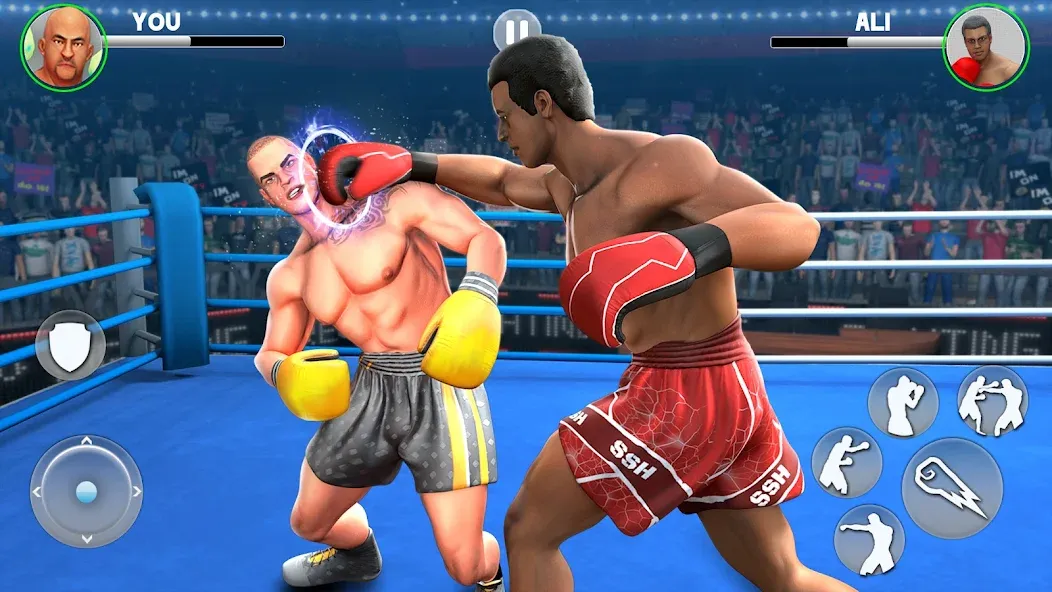 Взломанная Kick Boxing Games: Fight Game [MOD: безлимитные деньги и энергия] на Андроид — скриншот 3