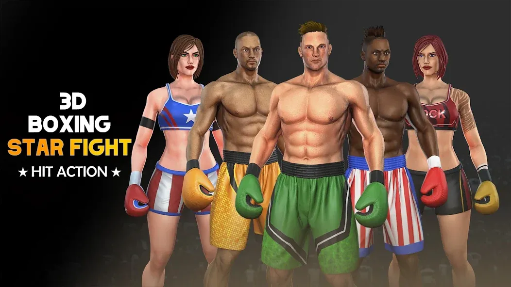 Взломанная Kick Boxing Games: Fight Game [MOD: безлимитные деньги и энергия] на Андроид — скриншот 5