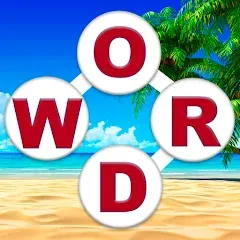 Взломанная Around the Word: Crossword Puz [MOD: безлимитные подсказки и монеты] на Андроид