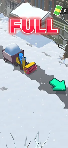Snow shovelers - simulation [MOD: много денег и все открыто] (Бесплатно / APK) — скриншот 2