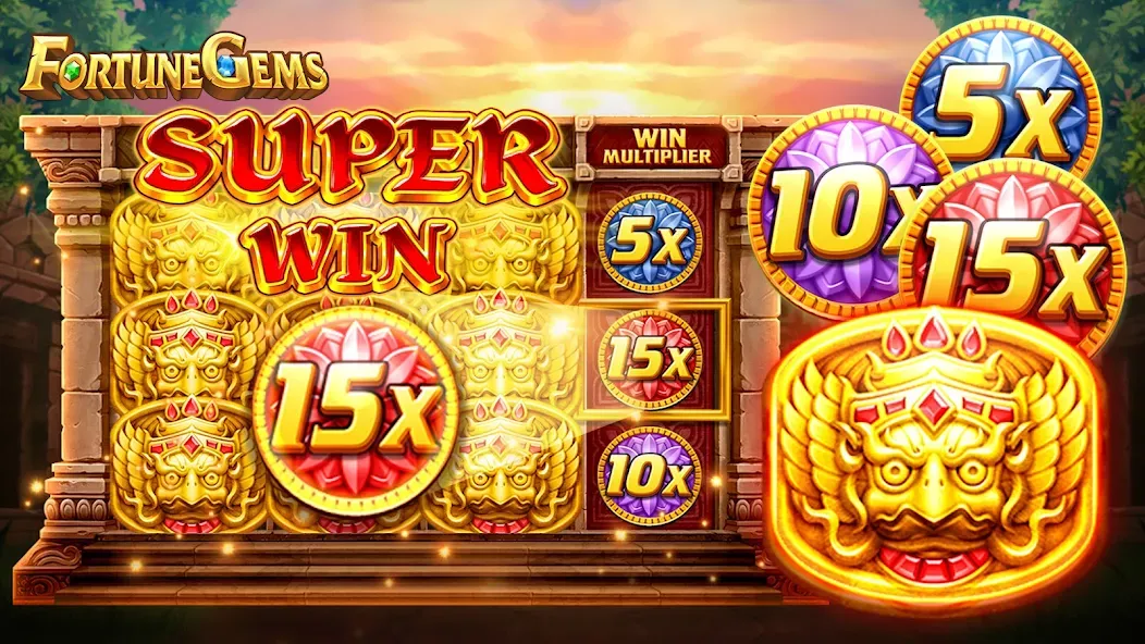 Slot Fortune Gems-TaDa Games [MOD: безлимитные монеты и бонусы] на Андроид — скриншот 2