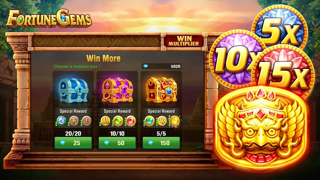 Slot Fortune Gems-TaDa Games [MOD: безлимитные монеты и бонусы] на Андроид — скриншот 4