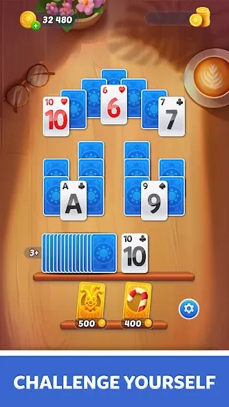 Скачать взлом Solitaire Sunday: Card Game [MOD: безлимитные подсказки и отмены ходов] — скриншот 5