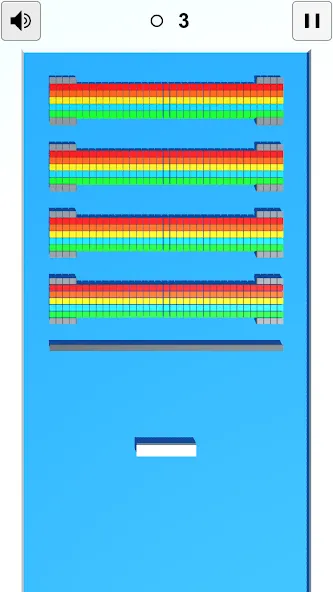Many Bricks Breaker 3D [MOD: без рекламы и все уровни] последняя версия — скриншот 1