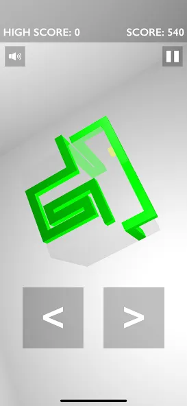 Snake 3D [MOD: бесконечные яблоки и ускорение змейки] — Скачать бесплатно (APK) — скриншот 2