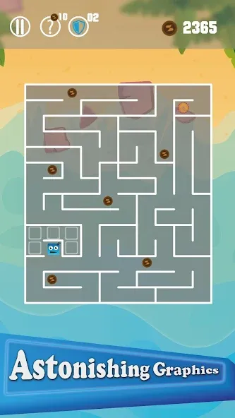 Скачать Maze Legend : A Cute Maze Game [MOD: безлимитные подсказки и все уровни] — скриншот 1