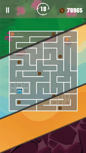 Скачать Maze Legend : A Cute Maze Game [MOD: безлимитные подсказки и все уровни] — скриншот 3
