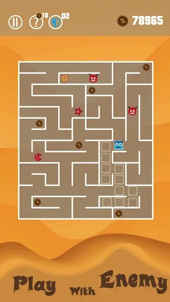 Скачать Maze Legend : A Cute Maze Game [MOD: безлимитные подсказки и все уровни] — скриншот 5
