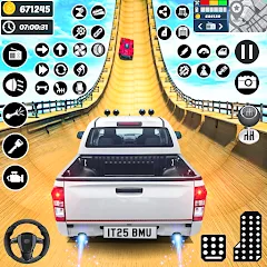 Скачать взлом Ramp Car Game - Car Stunt [MOD: безлимитные деньги и все машины открыты]