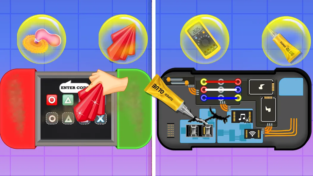 Electronics Repair Master [MOD: безлимитные деньги и все детали] последняя версия — скриншот 3