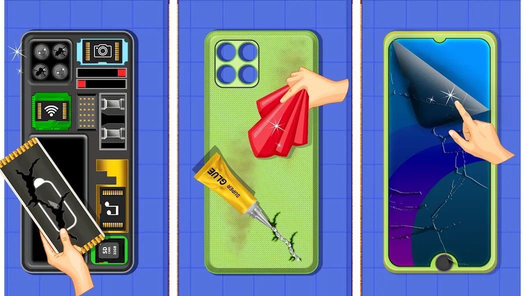 Electronics Repair Master [MOD: безлимитные деньги и все детали] последняя версия — скриншот 5