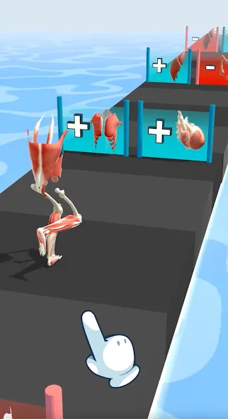 Human Run [MOD: безлимитные деньги и ускоренный бег] (Бесплатно / APK) — скриншот 1