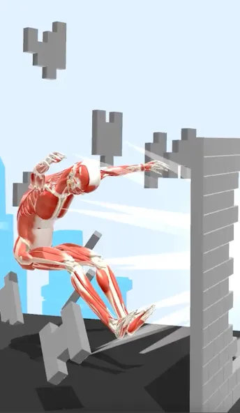 Human Run [MOD: безлимитные деньги и ускоренный бег] (Бесплатно / APK) — скриншот 4