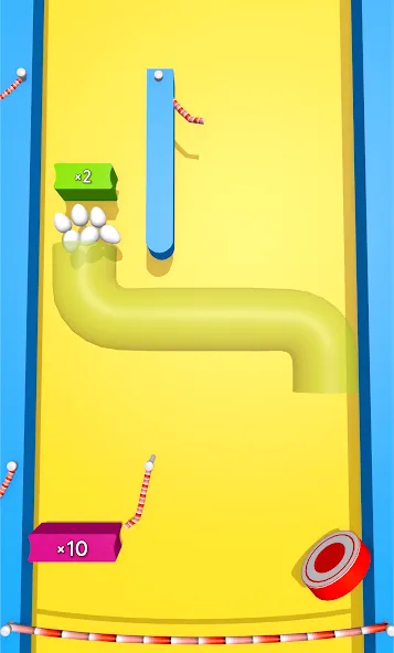 Eggs & Chickens: Cut Rope Game [MOD: без рекламы и все уровни открыты] — Скачать бесплатно (APK) — скриншот 3