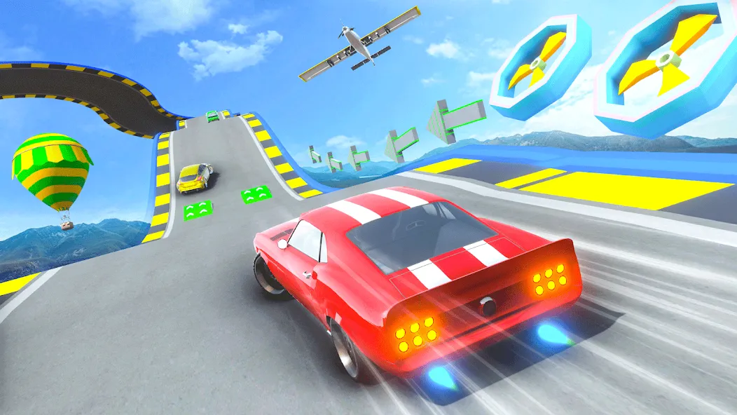Взломанная Ramp Car Games: GT Car Stunts [MOD: безлимитные деньги и все машины] на Андроид — скриншот 3